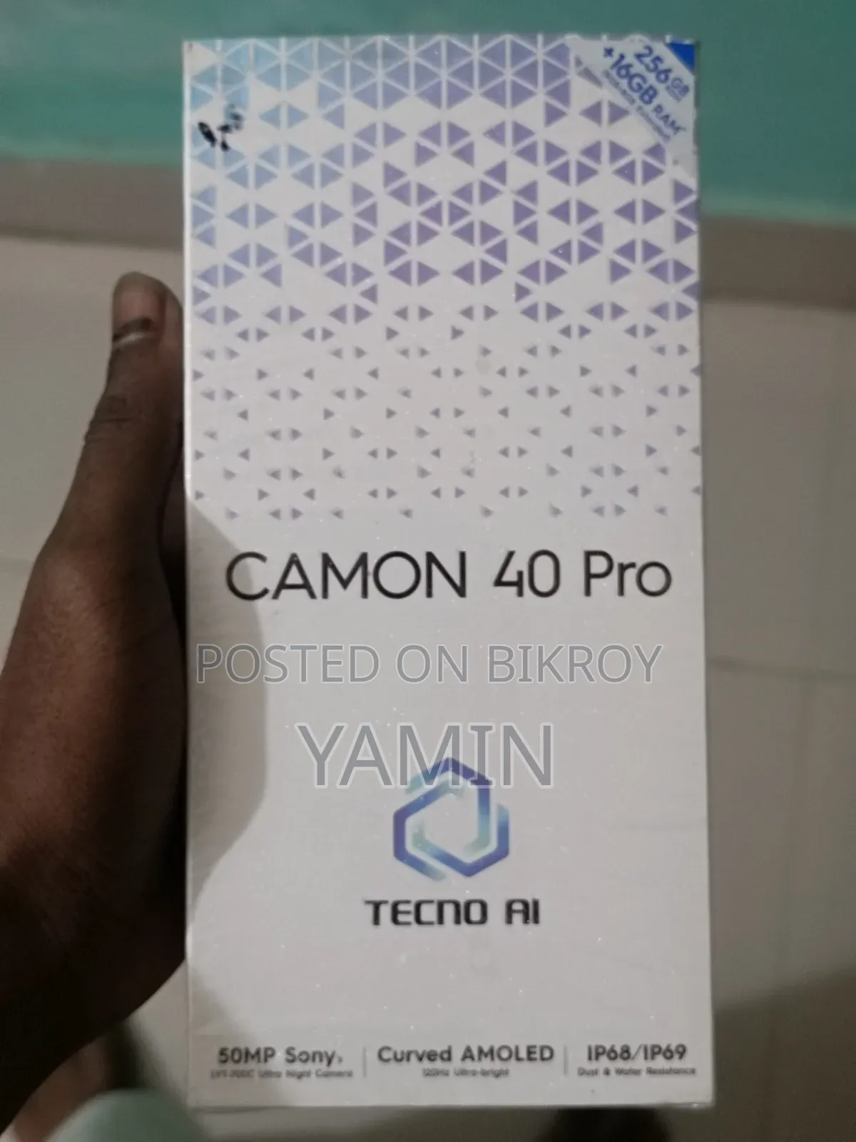 Tecno Camon 40 Pro 4G 256 GB White
