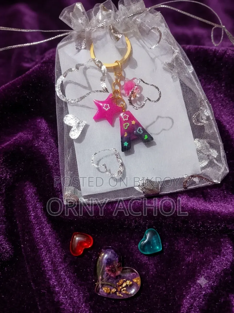 Resin Key Ring