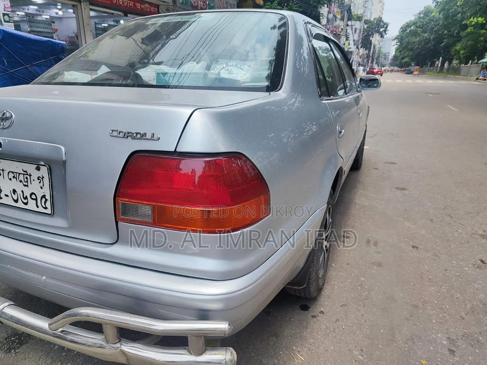 Toyota Corolla Sedan Automatic 1997 Silver