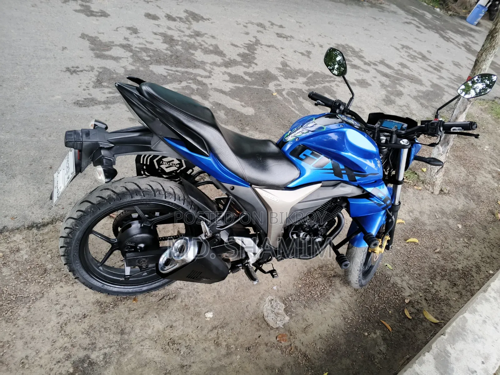 সুজুকি জিক্সার মনোটোন ২০১৯ নীল