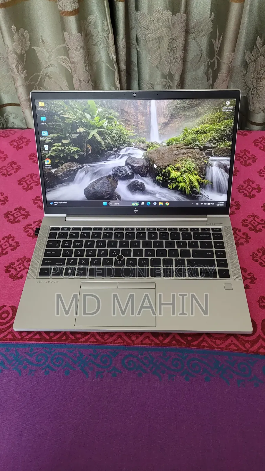 Laptop HP EliteBook 840 G8 16GB Intel Core I5 SSD 512GB