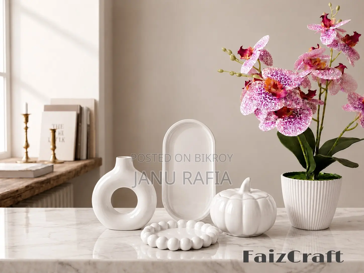 Gypsum Home Decor