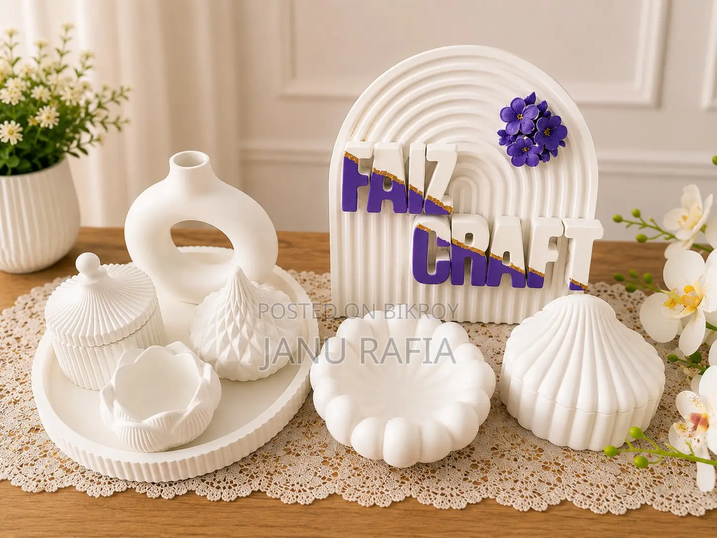 Gypsum Home Decor