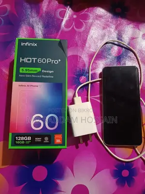 Infinix Hot 60 Pro+ 128 GB Silver