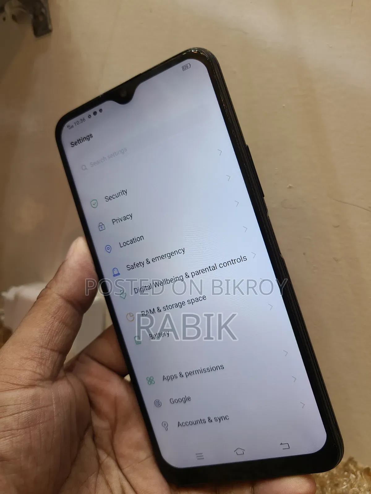 Vivo Y20 64 GB Black