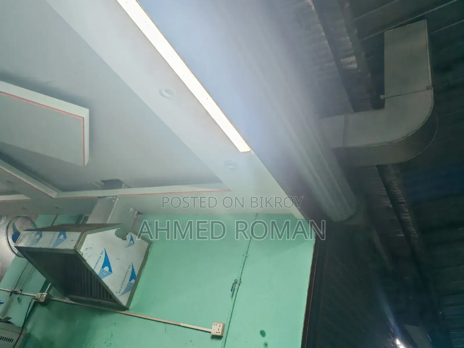 Exhaust Kitchen Hood Full Setup