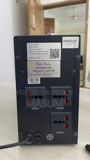Apollo 1200e 2000VA Offline UPS
