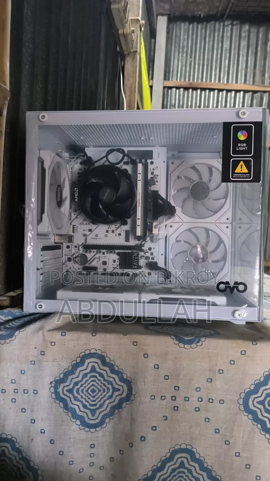 New Desktop Computer 8GB AMD Ryzen 5 SSD 128GB