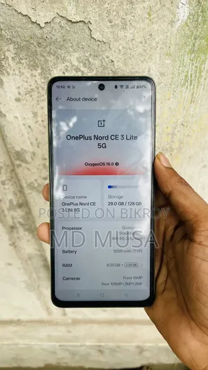 OnePlus Nord CE 3 Lite 5G 128 GB Bronze