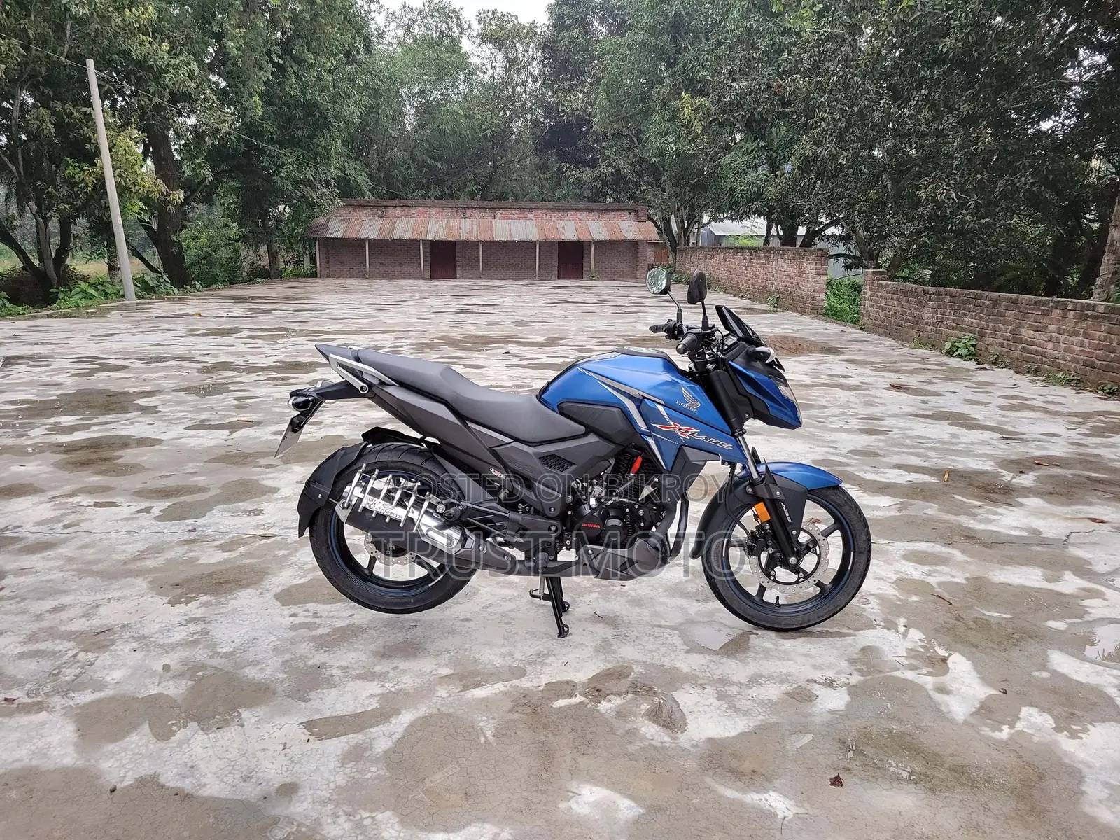 হোন্ডা এক্স-ব্লেড ১৬০ ২০২২ নীল