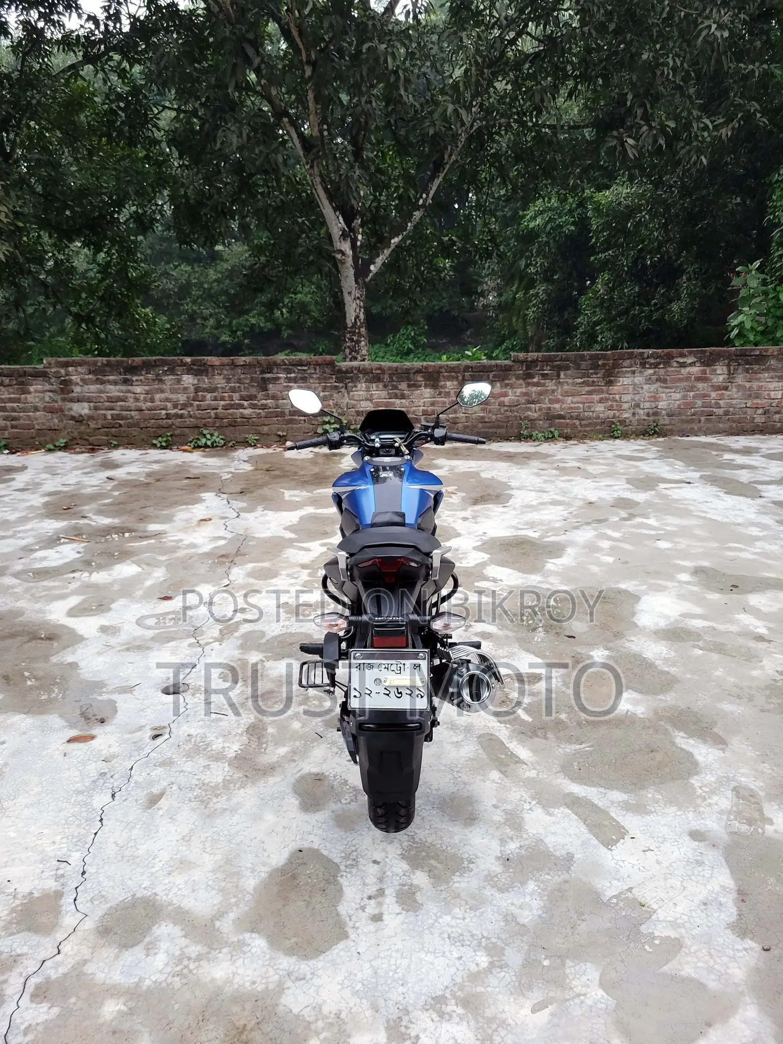 হোন্ডা এক্স-ব্লেড ১৬০ ২০২২ নীল