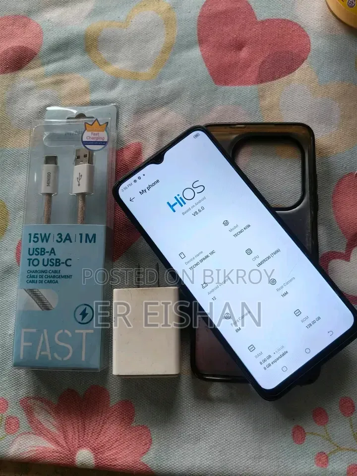 Tecno Spark 10C 128 GB Black