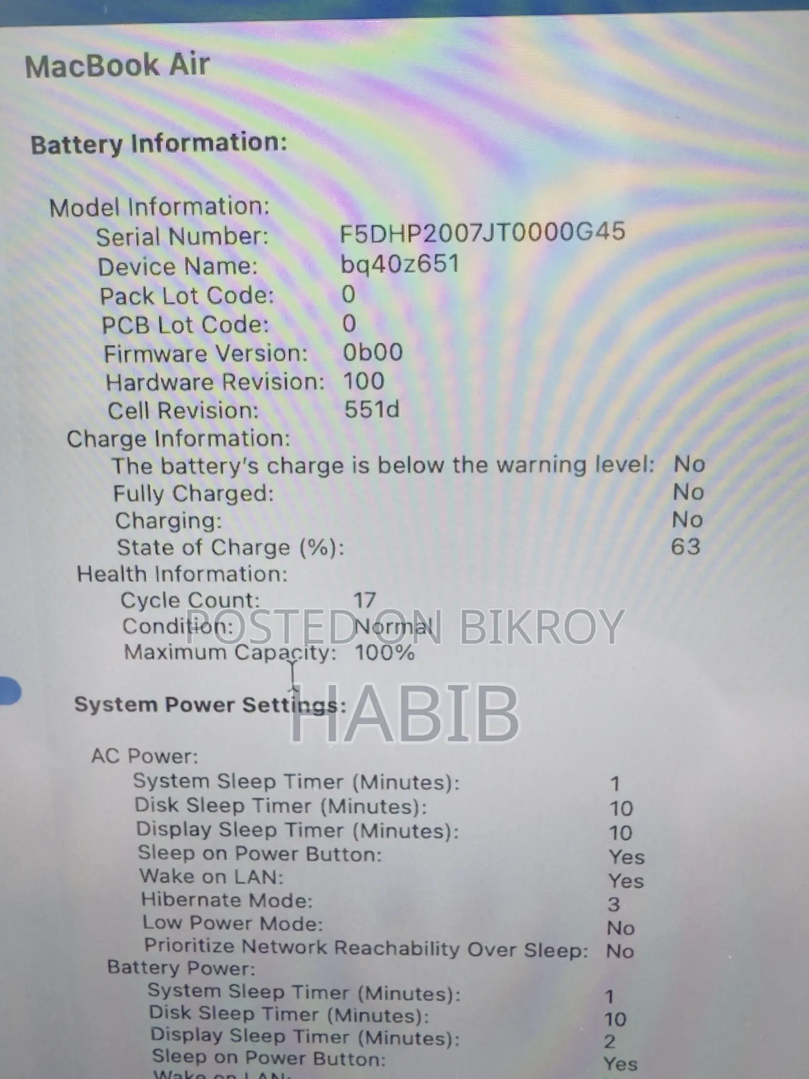 Laptop Apple MacBook Air 2025 M4 16GB Apple M4 SSD 256GB