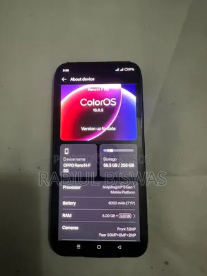 Oppo Reno14 F 256 GB Purple