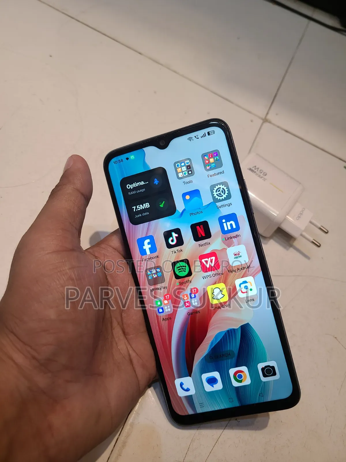 Oppo A18 128 GB White