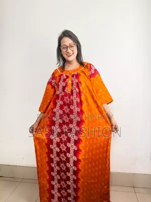 চুন্দ্রি প্রিন্ট মেক্সি ট্র্যাডিশনাল কালার।