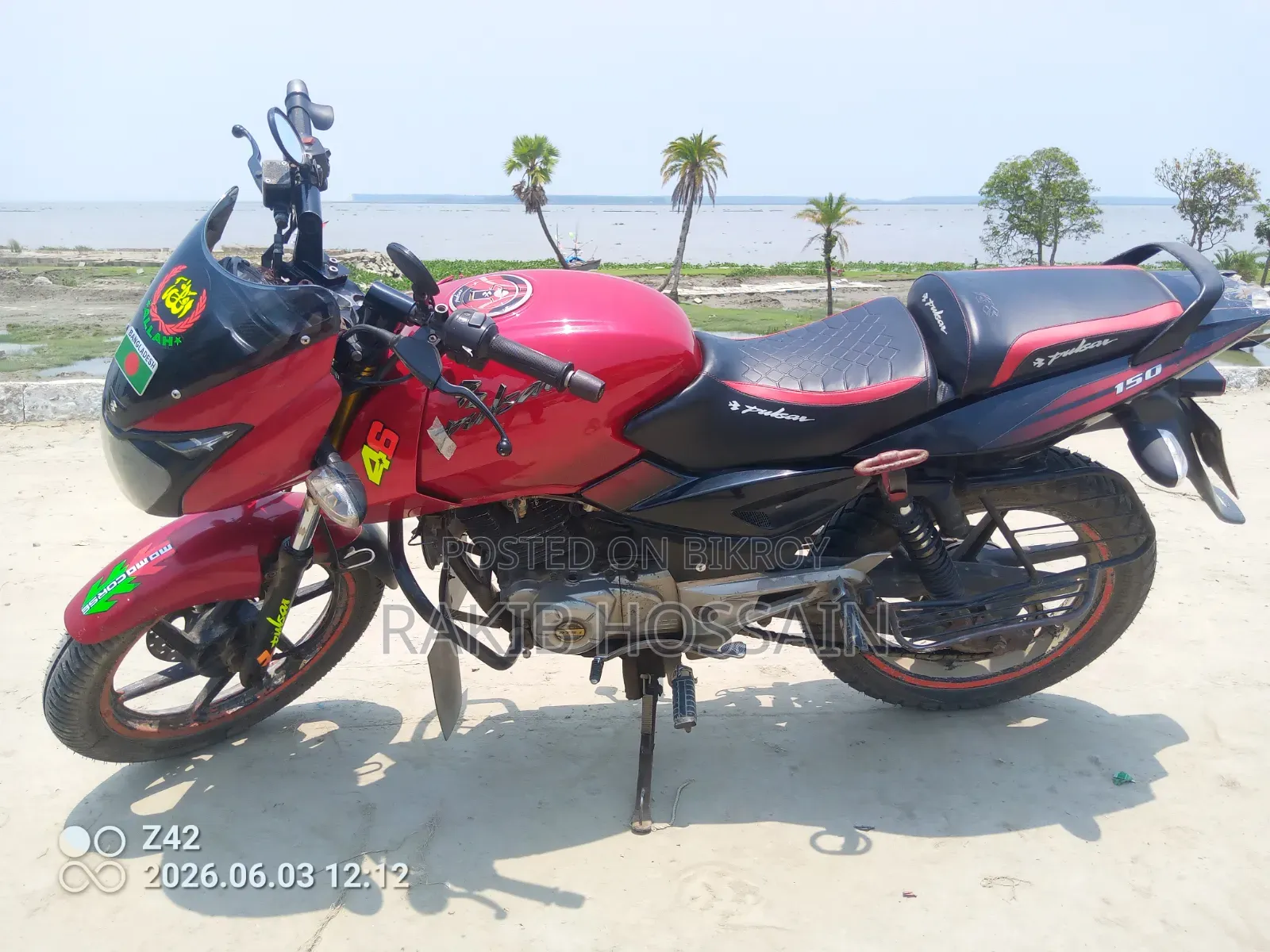 Bajaj Pulsar 150 2013 Red