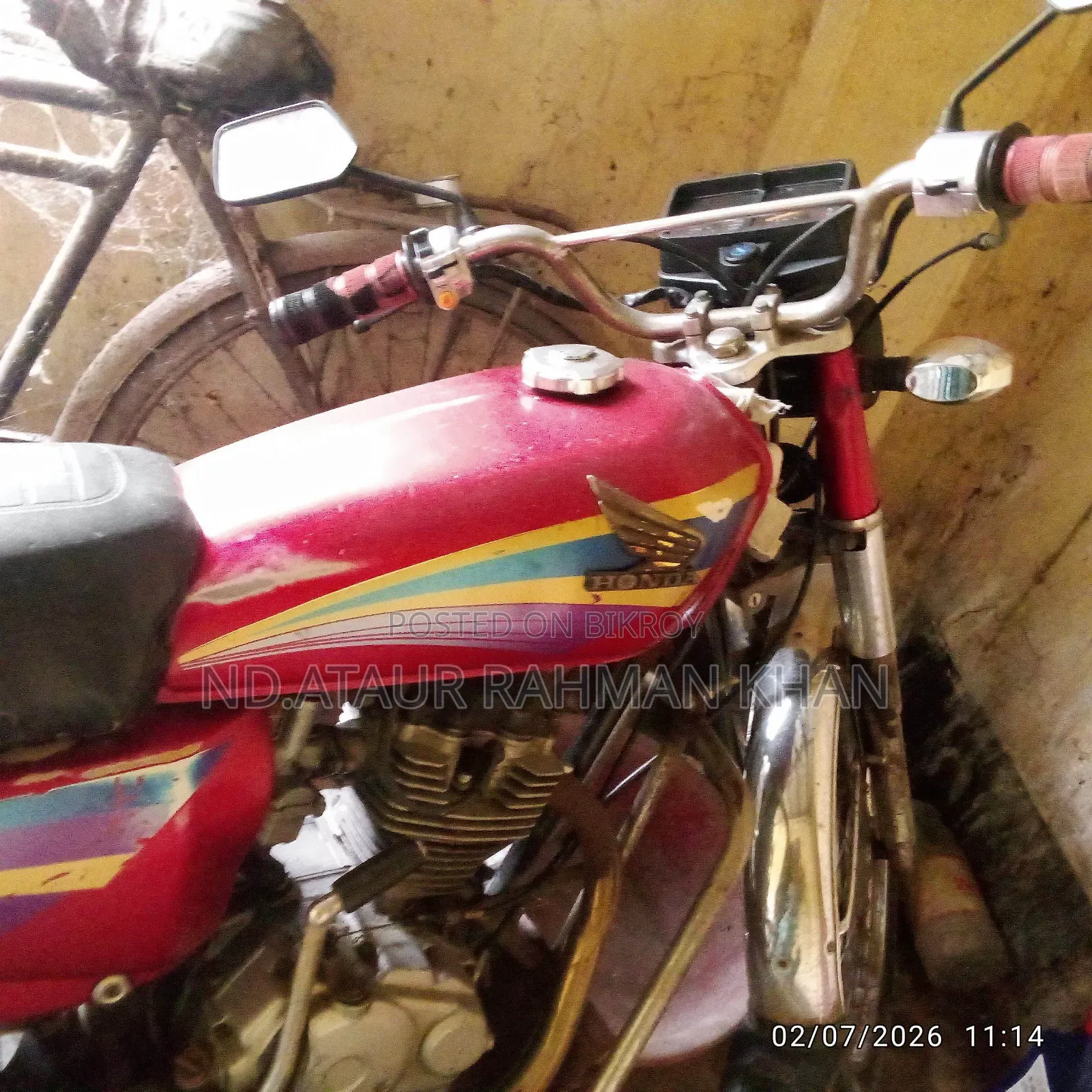 Honda CG110 2010 Red