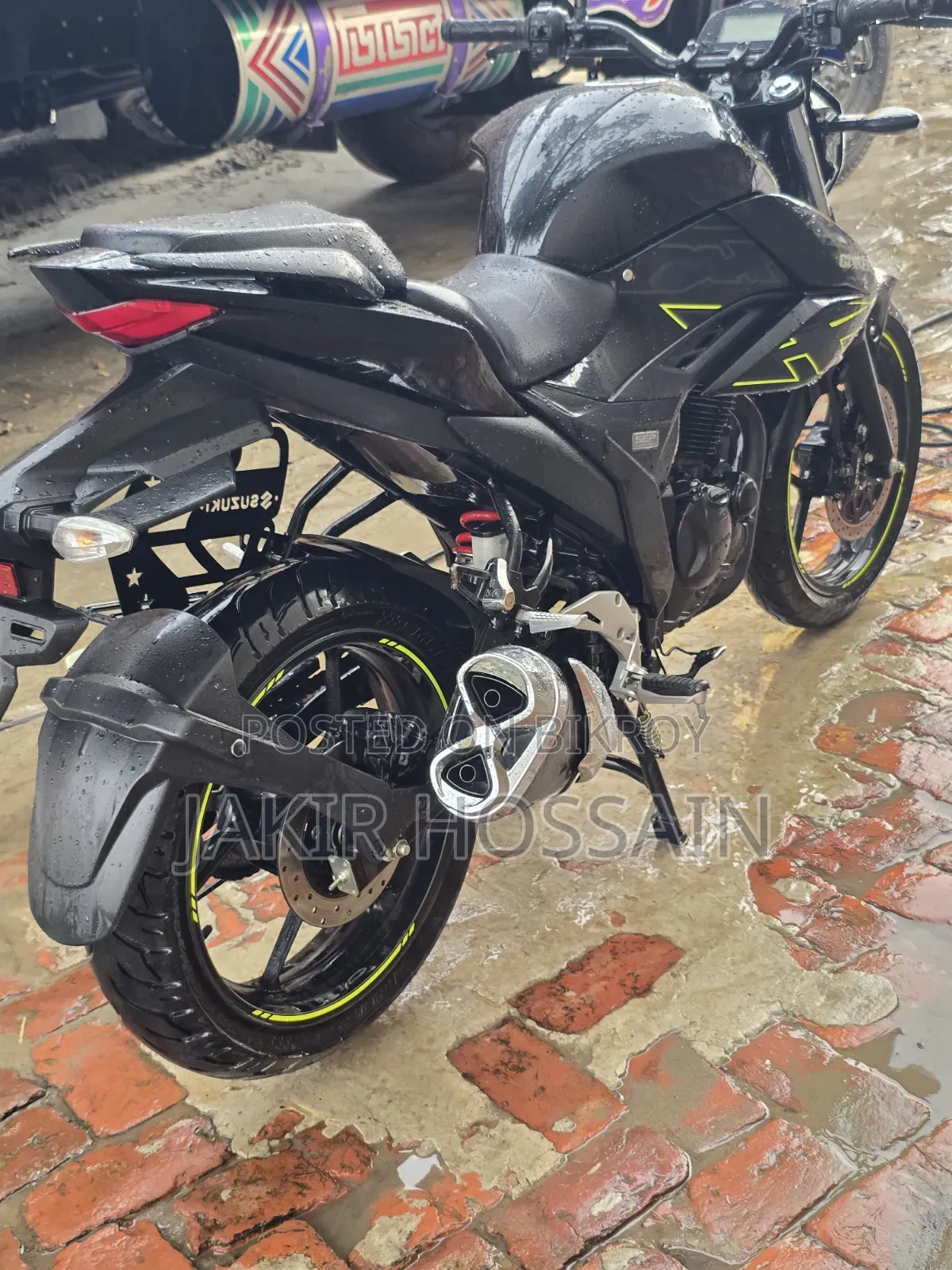 Suzuki Gixxer Fi ABS 2024 Black
