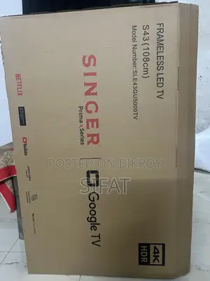 Singer Primax S43-Sle43gu5000tv (43" Android Google Tv)