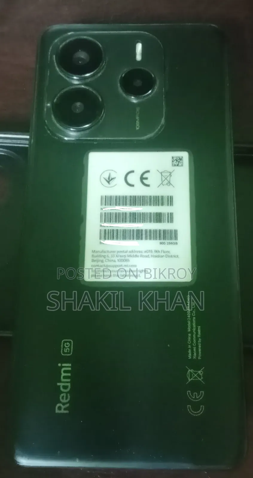Xiaomi Redmi Note 14 5G 256 GB Black