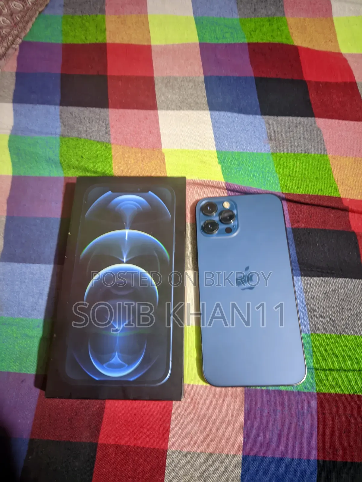 অ্যাপল আইফোন ১২ প্রো ম্যাক্স ২৫৬ জিবি ব্লু