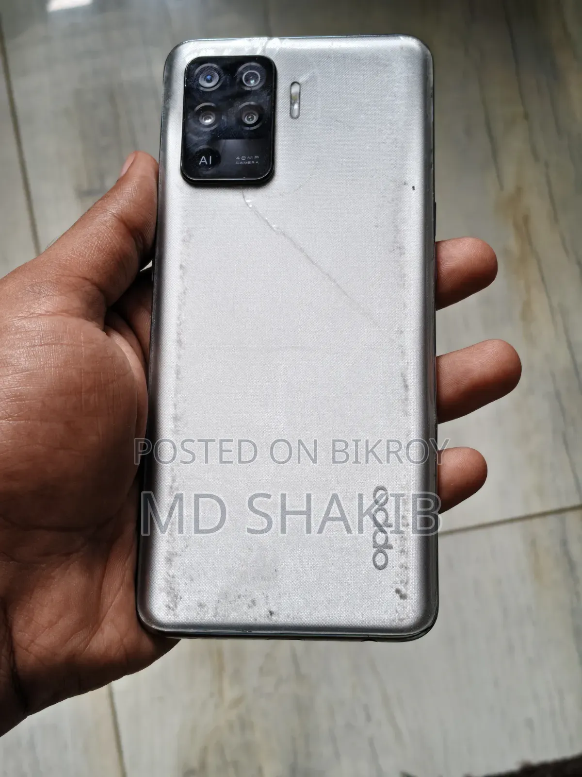 Oppo F19 Pro 128 GB Silver