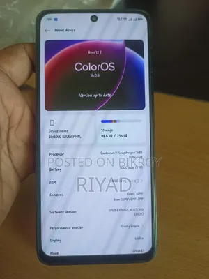 Oppo Reno12 F 256 GB Gray