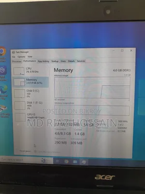 Laptop Acer Aspire 1430Z 4GB Intel Core I3 HDD+SSD 500GB