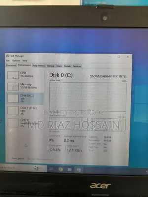 Laptop Acer Aspire 1430Z 4GB Intel Core I3 HDD+SSD 500GB