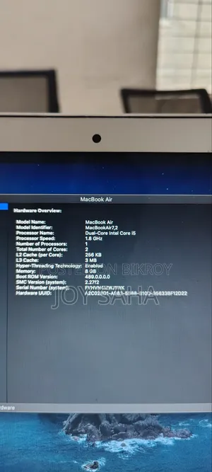 Laptop Apple MacBook Air 2017 8GB Intel Core I5 eMMC 128GB