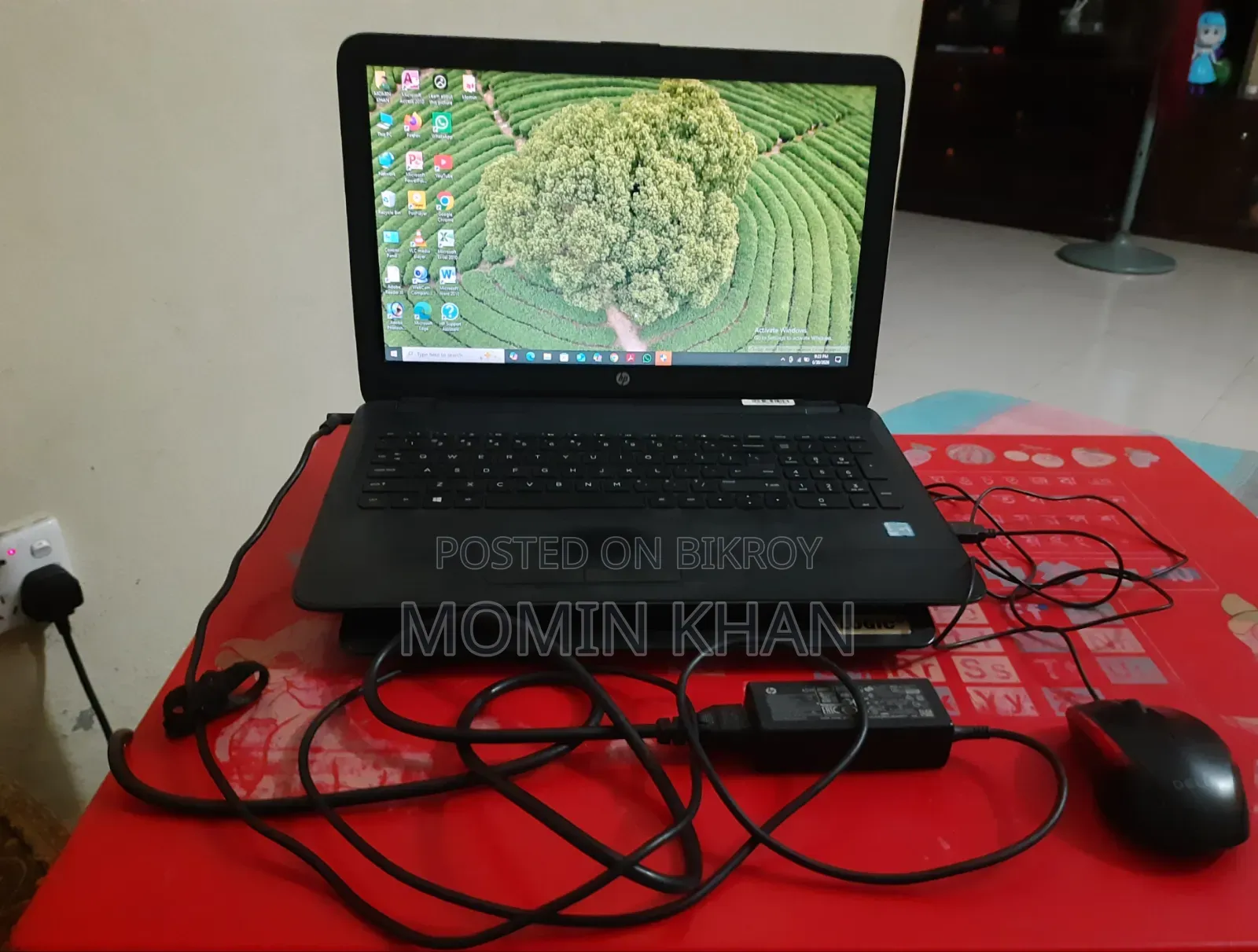 Laptop HP 15-da2933nia 4GB Intel Core i3 HDD+SSD 512GB