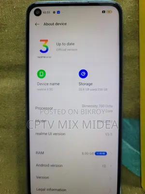 Realme 8 5G 128 GB Blue
