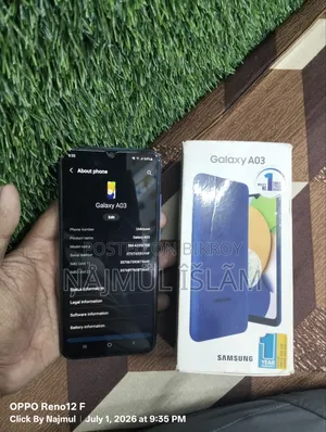 Samsung Galaxy A03 64 GB Blue