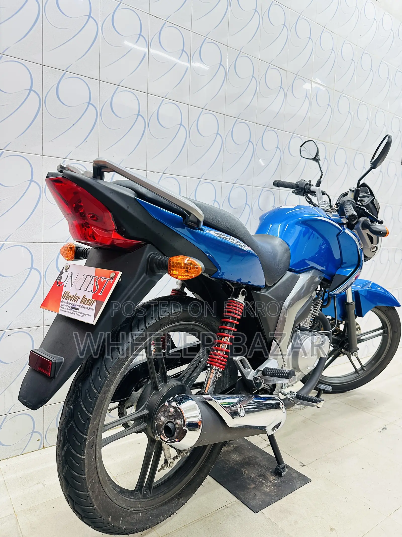 Suzuki GSX 125 2026 Blue