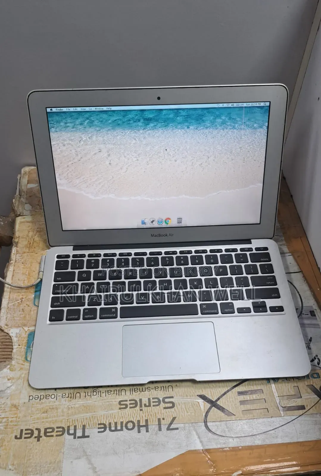 Laptop Apple MacBook Air 2012 2GB Intel Core I5 SSD 128GB