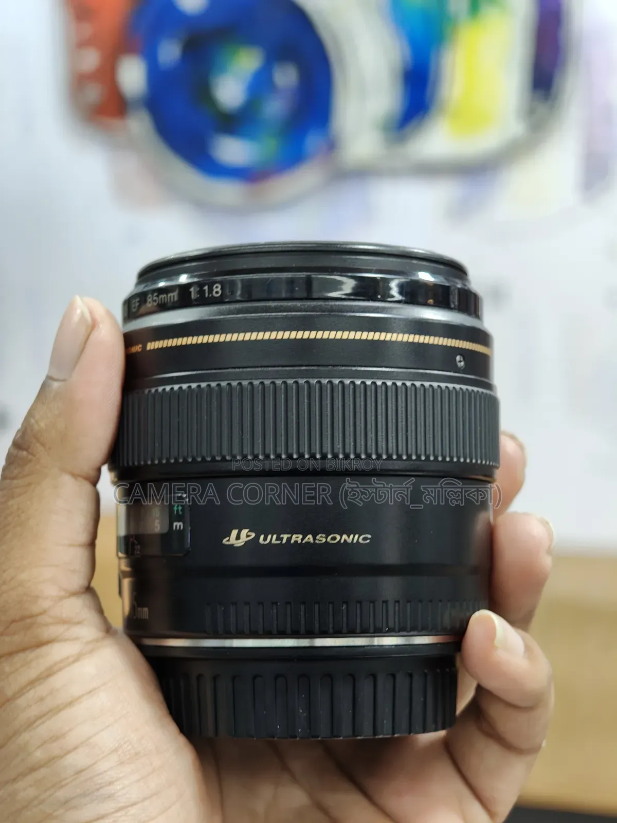 Canon 85mm Usm Lens F1.8