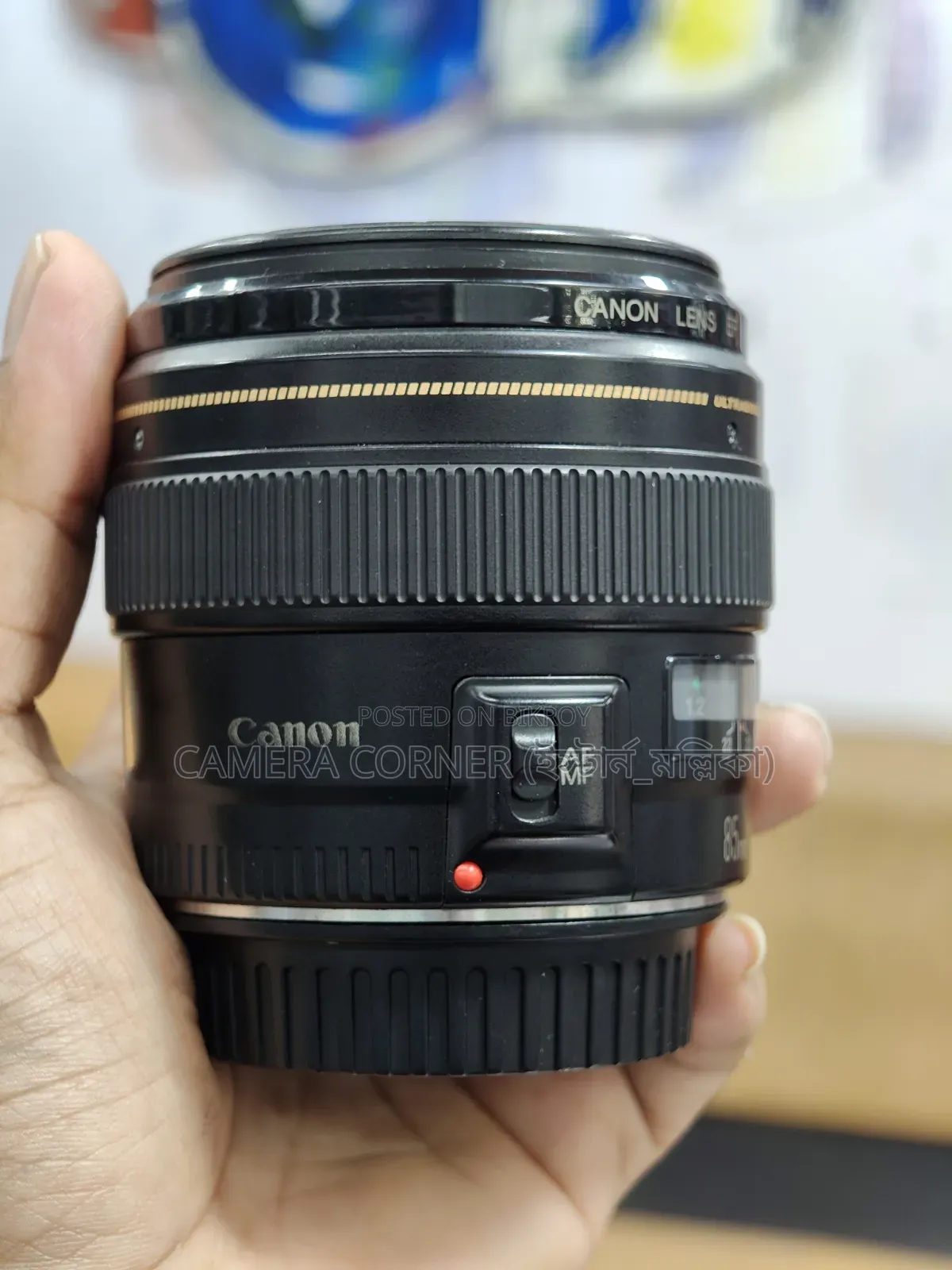 Canon 85mm Usm Lens F1.8