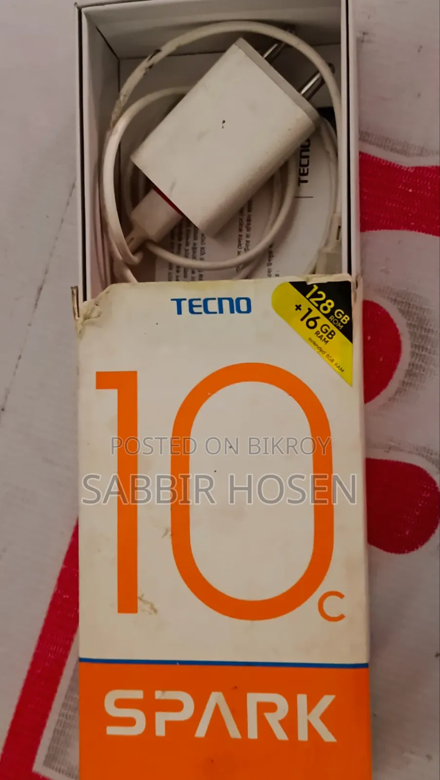 Tecno Spark 10C 128 GB Black