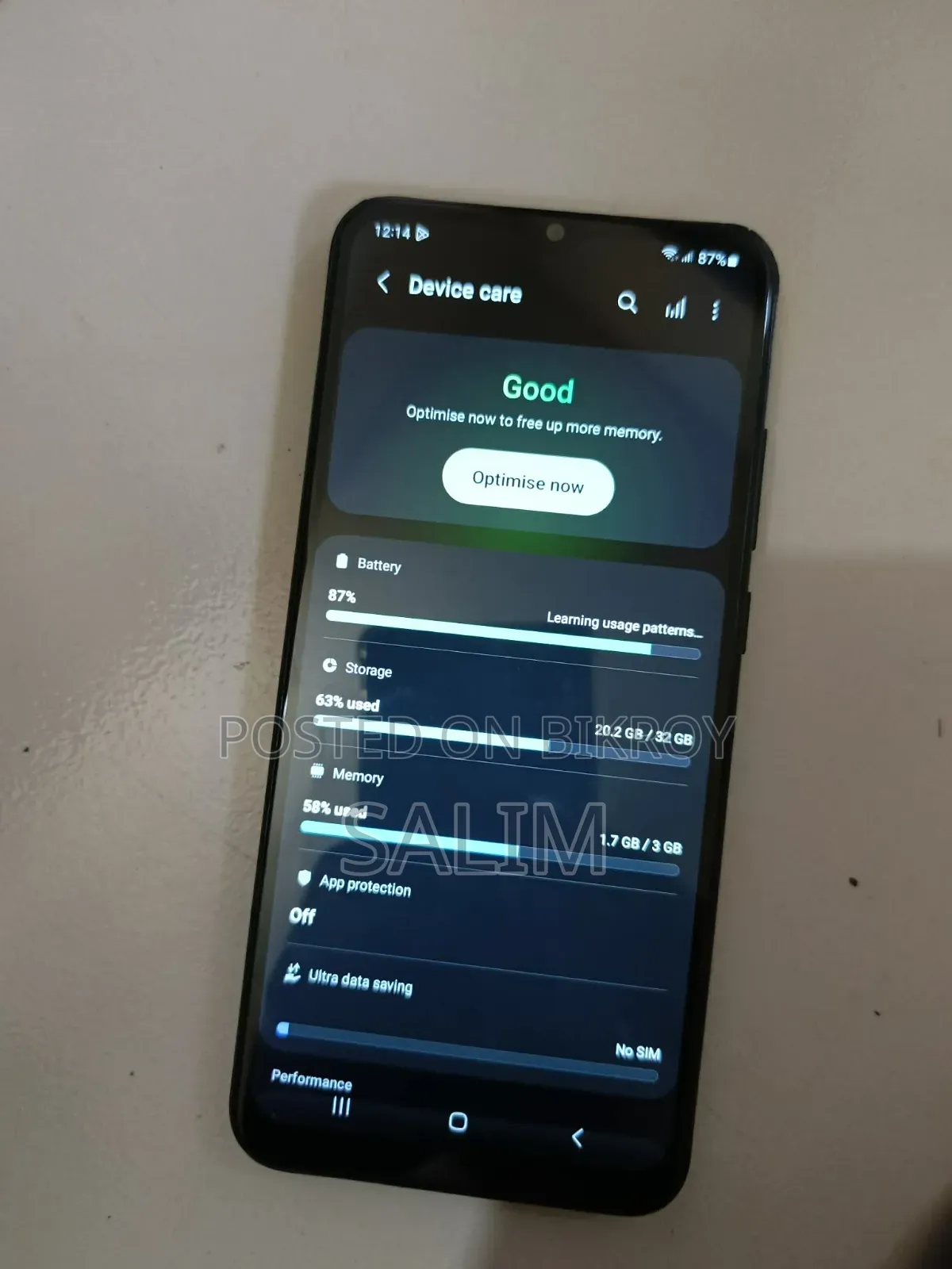Samsung Galaxy A03 32 GB Black