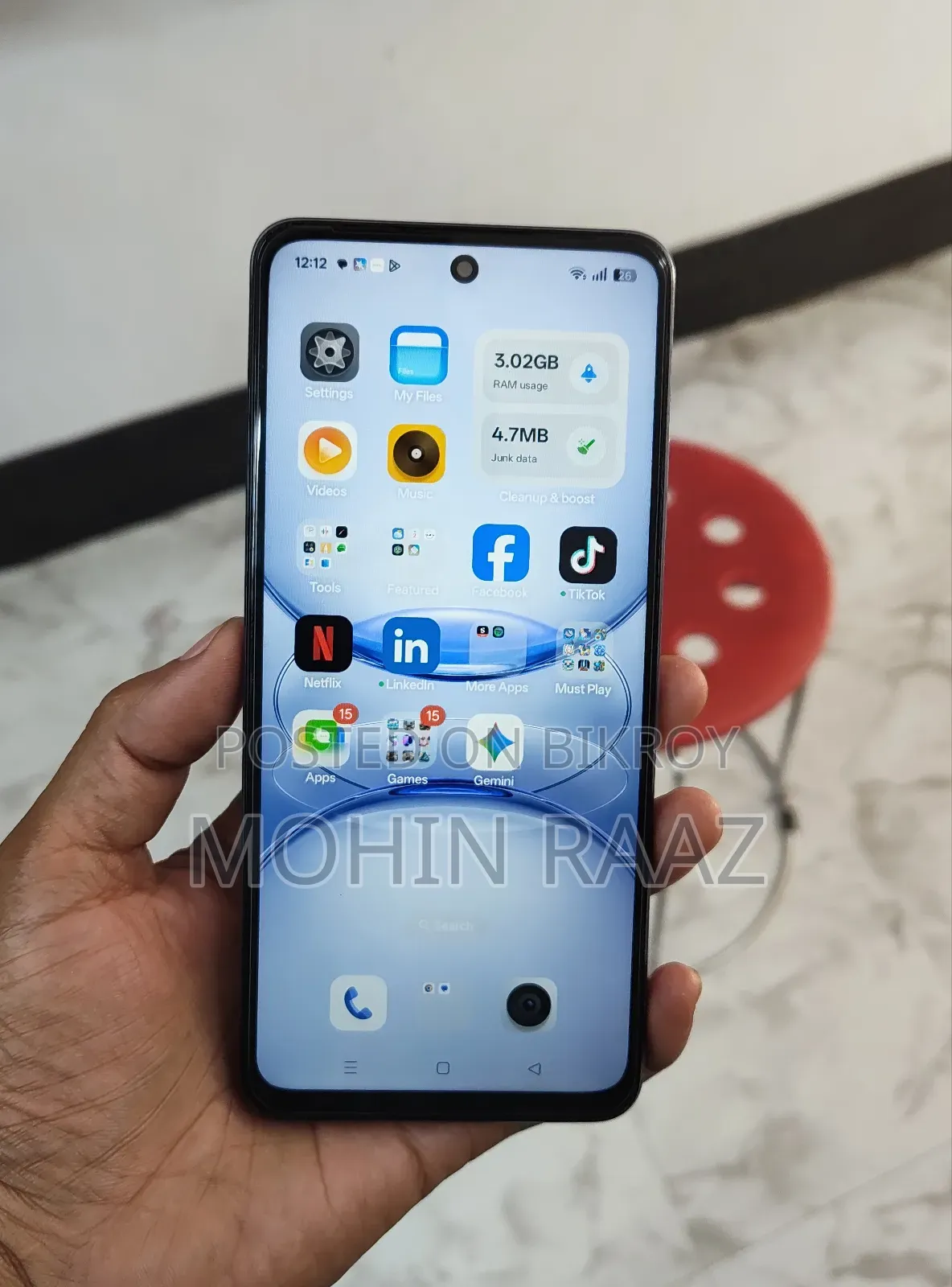 Realme C75x 128 GB Silver
