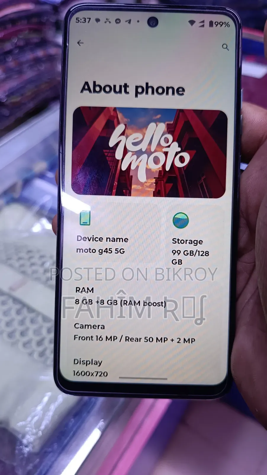 New Motorola Moto G45 128 GB