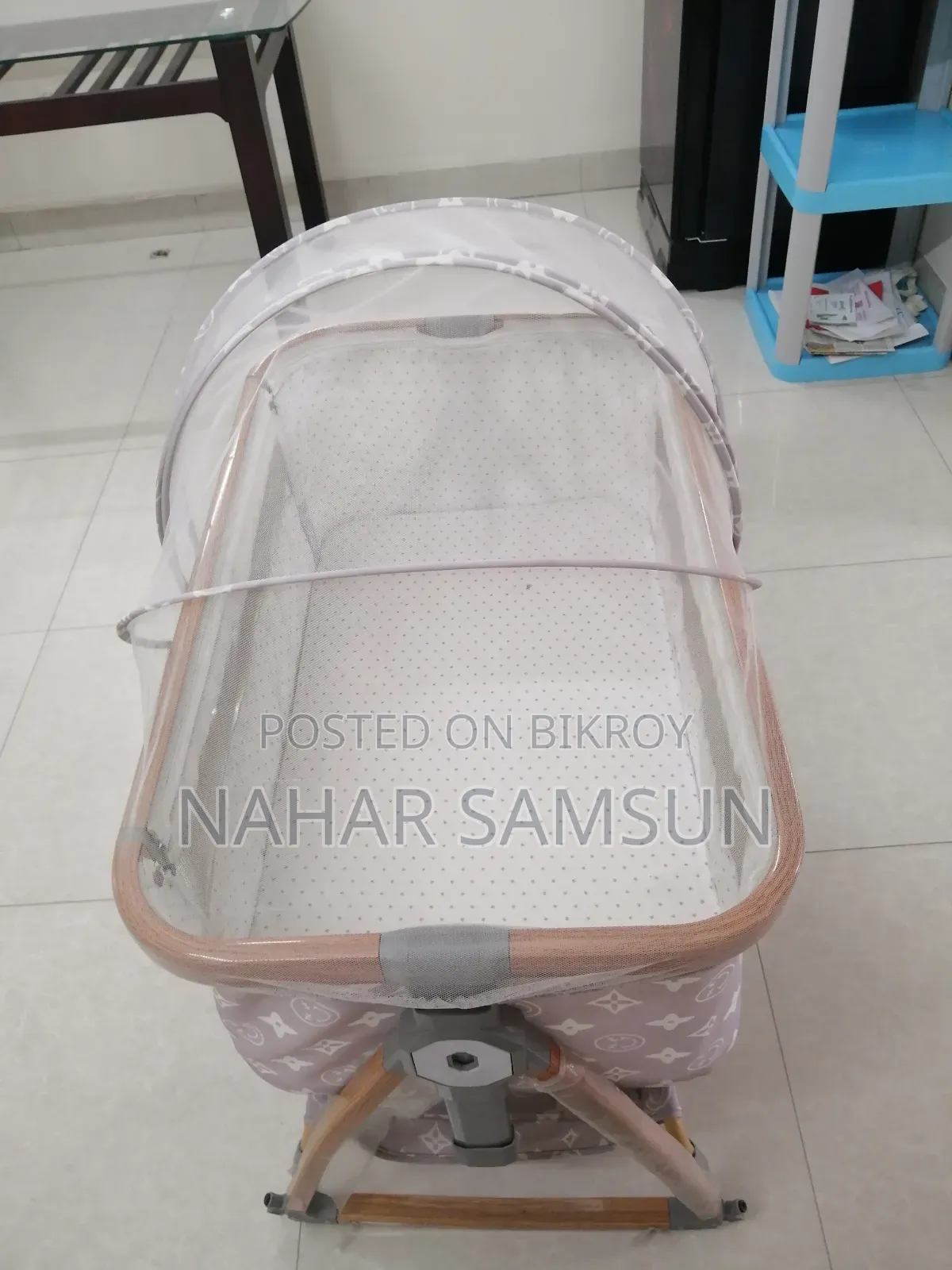 Baby Cot Baby Crib With Swing Mosquito Net