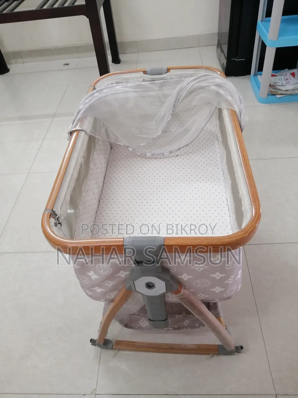 Baby Cot Baby Crib With Swing Mosquito Net