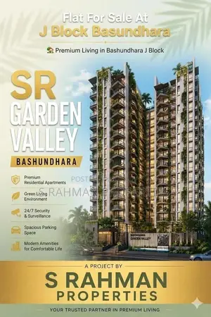 4-bedroom Apartment in S Rahman Properties, Basundhara for sale