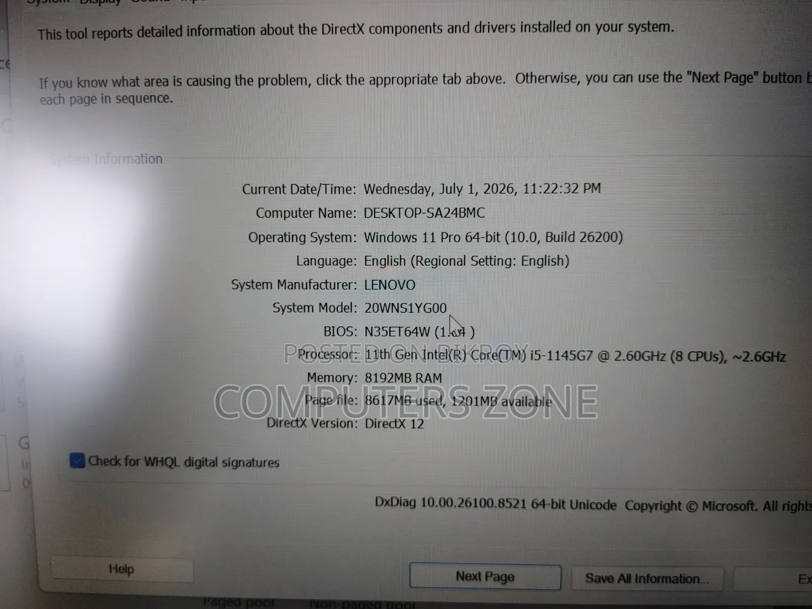 Laptop Lenovo ThinkPad E14 Gen 2 8GB Intel Core I5 eMMC 256GB