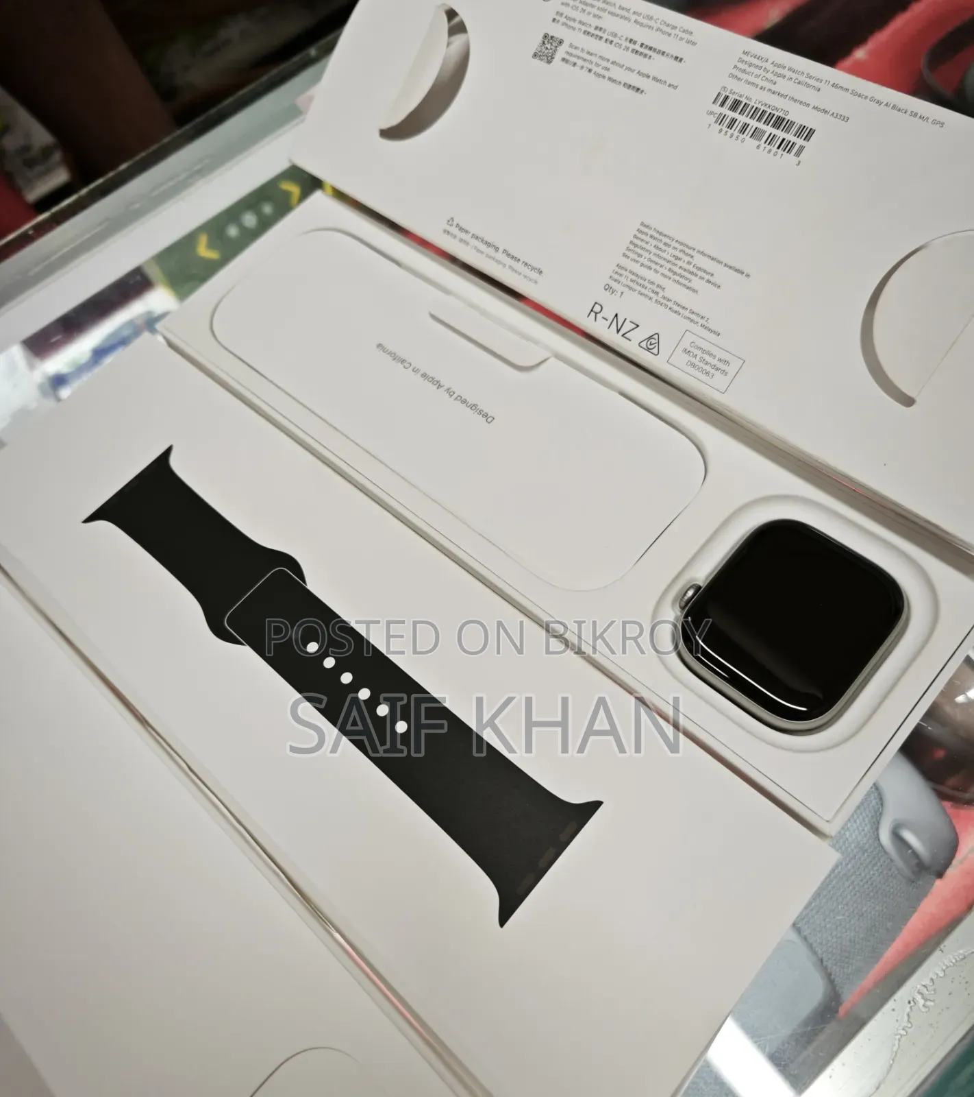Apple Watch Series 11, 46mm/Bh-100%