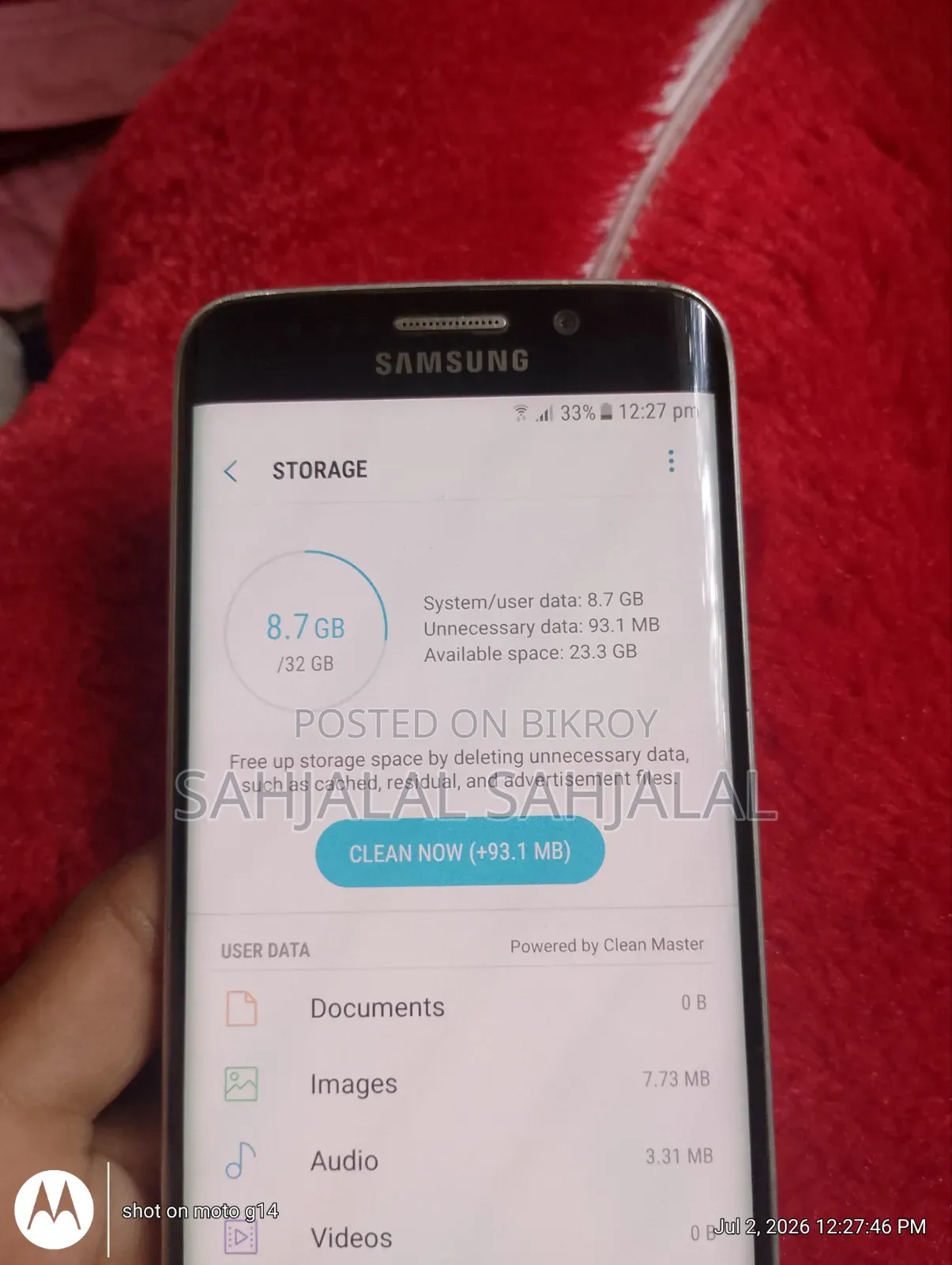 Samsung Galaxy S6 edge 32 GB Blue