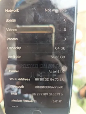 Apple iPhone 8 Plus 64 GB Black