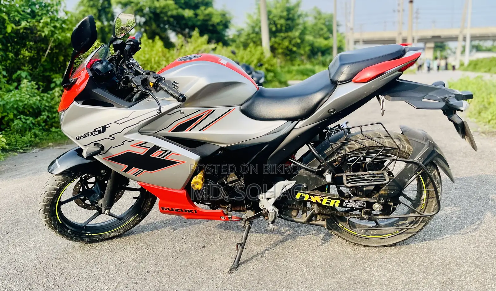 সুজুকি জিক্সার এসএফ এফআই ২০২৪ অরেঞ্জ